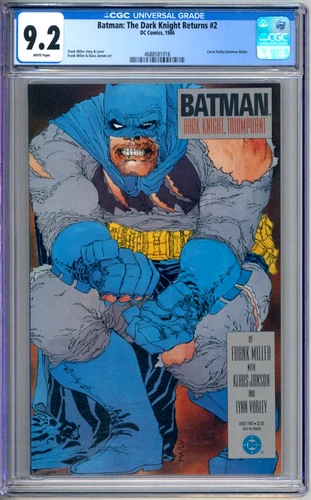 Batman The Dark Knight Returns 2 CGC Graded 9.2 NM- 1st Print DC Comics 1986