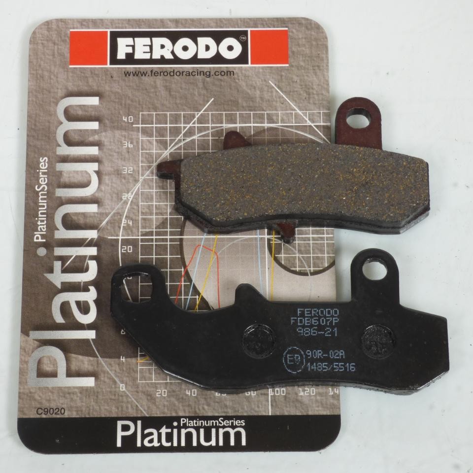 Plaquette de frein Ferodo Suzuki 600 DR R 1989 1990 1991 AR