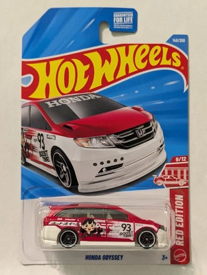 New Hot Wheels 2026 J case Target Red Edition Honda Odyssey