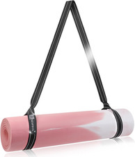 Premium2 in 1 Yoga Mat Strap, Adjustable Yoga Mat Carrier Sling For