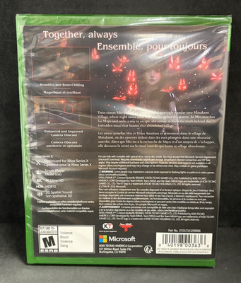 Fatal Frame II: Crimson Butterfly Remake (Xbox Series X) BRAND NEW