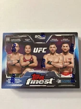 2025 Topps Finest UFC Hobby Box Factory Sealed 2 Autos
