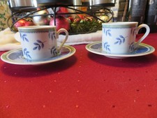 Villeroy und Boch Switch 3 zwei Espresso Tassen mit Unterteller unbenutzt  NW