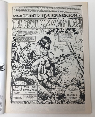 Marvel Conan Saga No 96 March 1995 Jungle Fever The Devil Has Many Legs - Picture 4 of 7