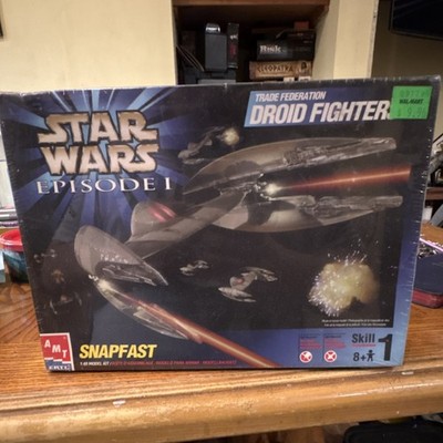 AMT Ertl Star Wars Episode I Trade Federation Droid Fighter Model Kit