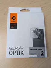 Spigen Glas.tR OPTIK Camera Lens Protector 2-Pack iPhone 15/15 Plus/14/14 Plus