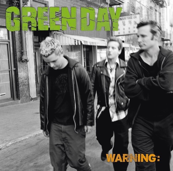 Vinile - Green Day - Warning (Fluorescent Green Vinyl) - Warner Records -D- Neu-image