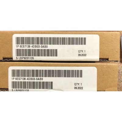 6ES7138-4DB03-0AB0 SIEMENS 6ES71384DB030AB0 Brand New in Box!Spot Goods Zy