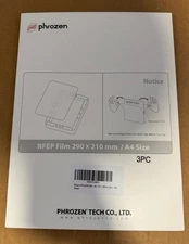 Phrozen NFEP Film - A4 Size (290x210mm) 3PC Ships FREE in the USA