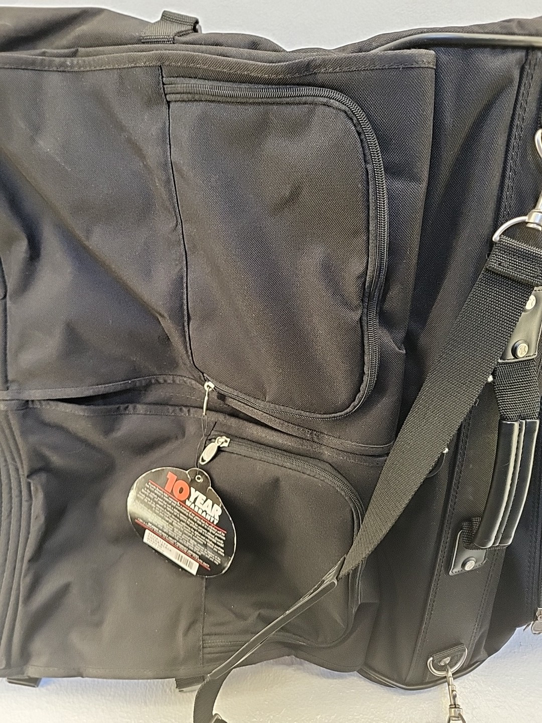 Ricardo Beverly Hills Garment Carrying Bag  Black Style 1195 Zippered Hanger NEW