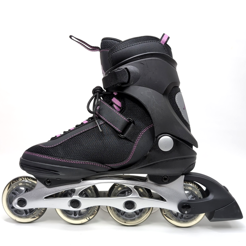 K2 Alexis X Pro Rollerblades Size 9 Inline Skates 80mm Breast Cancer Pink - Bild 2 von 12