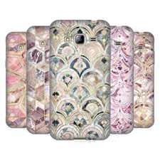 OFFICIAL MICKLYN LE FEUVRE MARBLE PATTERNS SOFT GEL CASE FOR SAMSUNG PHONES 3