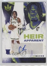 2023-24 Panini Court Kings Heir Apparent Violet 44/49 Chris Livingston Auto 7rf