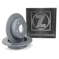 Zimmermann Bremsscheiben FüR Mercedes 190 W201 E-Klasse W124 S124 C124 Hinten