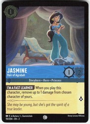 Jasmine Heir of Agrabah 151/204 Rise of the Floodborn Foil