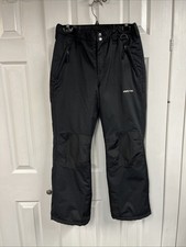 Arctix Youth Insulated Snow Pants - Size Y Large with adjustable waist - Black