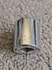 Craftsman 43006 11/16" 6pt Socket 3/8" Drive -G- Series Made in USA