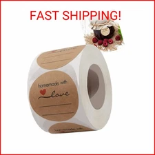 Jam and Jelly Jar Canning Labels for Mason Jars and More(2" Round 500/roll)