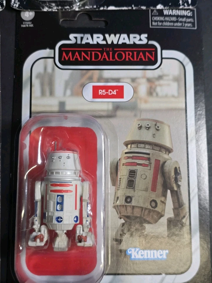 Lote Star Wars 3.75 Retro Serie Negra - Bispen Luke, R5-D4, Zuckuss, 4-Lom Foto 2 de 4