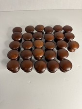 Lot of 28 Wood Drawer Knob/Pulls, 1 1/4 Inch, American Drew