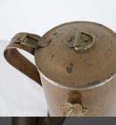 A  1890 “Cowboy”  Copper & Brass Kettle & 2 Copper Pans. — photo 3