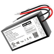 24v 60w Dimmable LED Driver,20V AC to 24V DC led Transformer UL 24V 60W 1