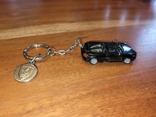 Schlüsselanhänger Ferrari Auto schwarz Kuns...