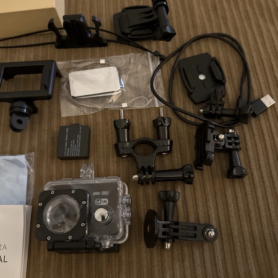 Sport Camera wifi HD 1080p. Model  GEOD001AB - Image 4 of 4