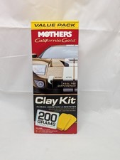 Mothers 07240 California Gold Clay Kit Bar System Original Kit 2 Bars