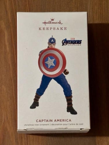 Hallmark Captain America Ornament Marvel Avengers Baumschmuck Disney Hängende Ornament Weihnachten Hängende Ornament Geschenke für Weihnachten Hallmark Captain America Ornament Marvel Avengers Baumschmuck Disney Hängende Ornament Weihnachten Hängende Ornament Geschenke für Weihnachten