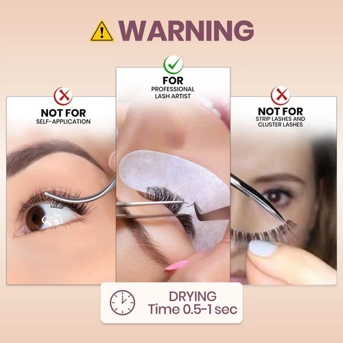 8-9 weeks - ORELY BEAUTY Eyelash Extension Glue Volume | Professional 5ml image 2