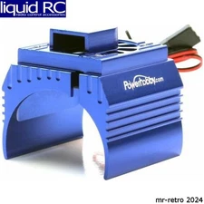 PowerHobby 18FSBLUE Aluminum Cooling Fan 1/8: Blue
