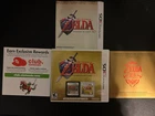 Legend of Zelda: Ocarina of Time 3DS (Box+manual) & Phantom Hourglass Cartridge