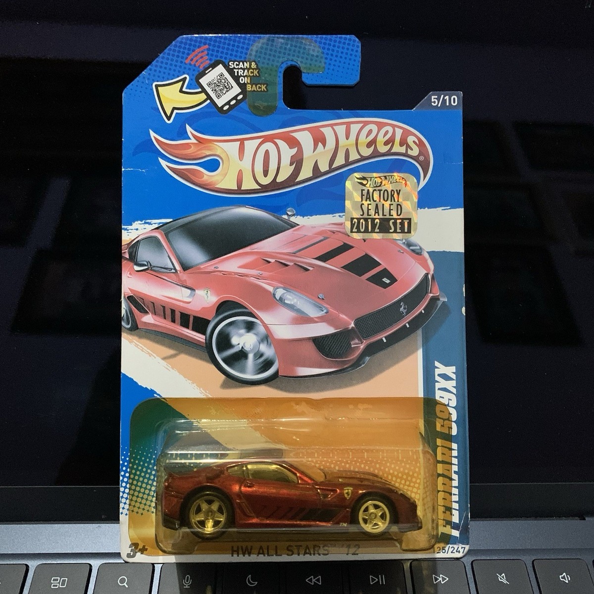 ホットウィール Ferrari 599XX スーパートレジャーハント Hot Wheels 2015 Super Treasure Hunt Ferrari 599xx Black