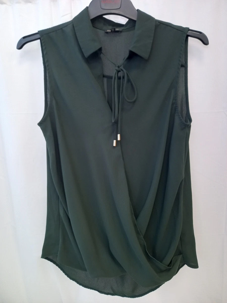 T-shirt River Island Femme Imprimé Manhattan - Taille 8 - Crème