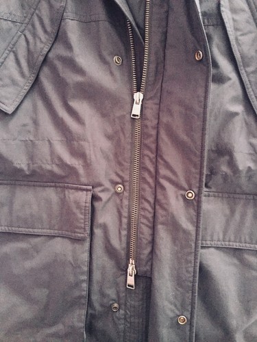 NWT Hugo Boss Mens Raincoat Connert Made in Italy US MED/38R/IT 48 Navy Blue - Picture 10 of 11
