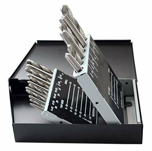 Accusize Industrial Tools 18 Pc H.S.S. Tap and Drill Set U.N.C 0001-0040 Popularna sprzedaż, oryginalna