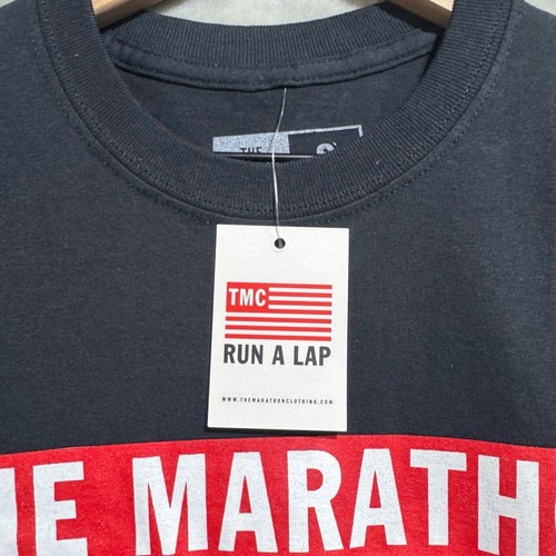 NWT The Marathon Clothing T-Shirt Unisex Small Black Nipsey Hussle Run A Lap - Picture 4 of 7