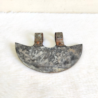 1920s Vintage Handmade Half Moon Crescent Shape Axe Head Old Collectible I504