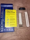 Fitness Tracker with Heart Rate/Calories/Pedometer/Sleep Monitor White