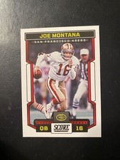 2023 Panini Score #178  - Joe Montana - San Francisco 49ers Football Card