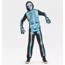 Target Kids' X-Ray Skeleton Costume Jumpsuit Hyde  EEK Boutique  Size Medium