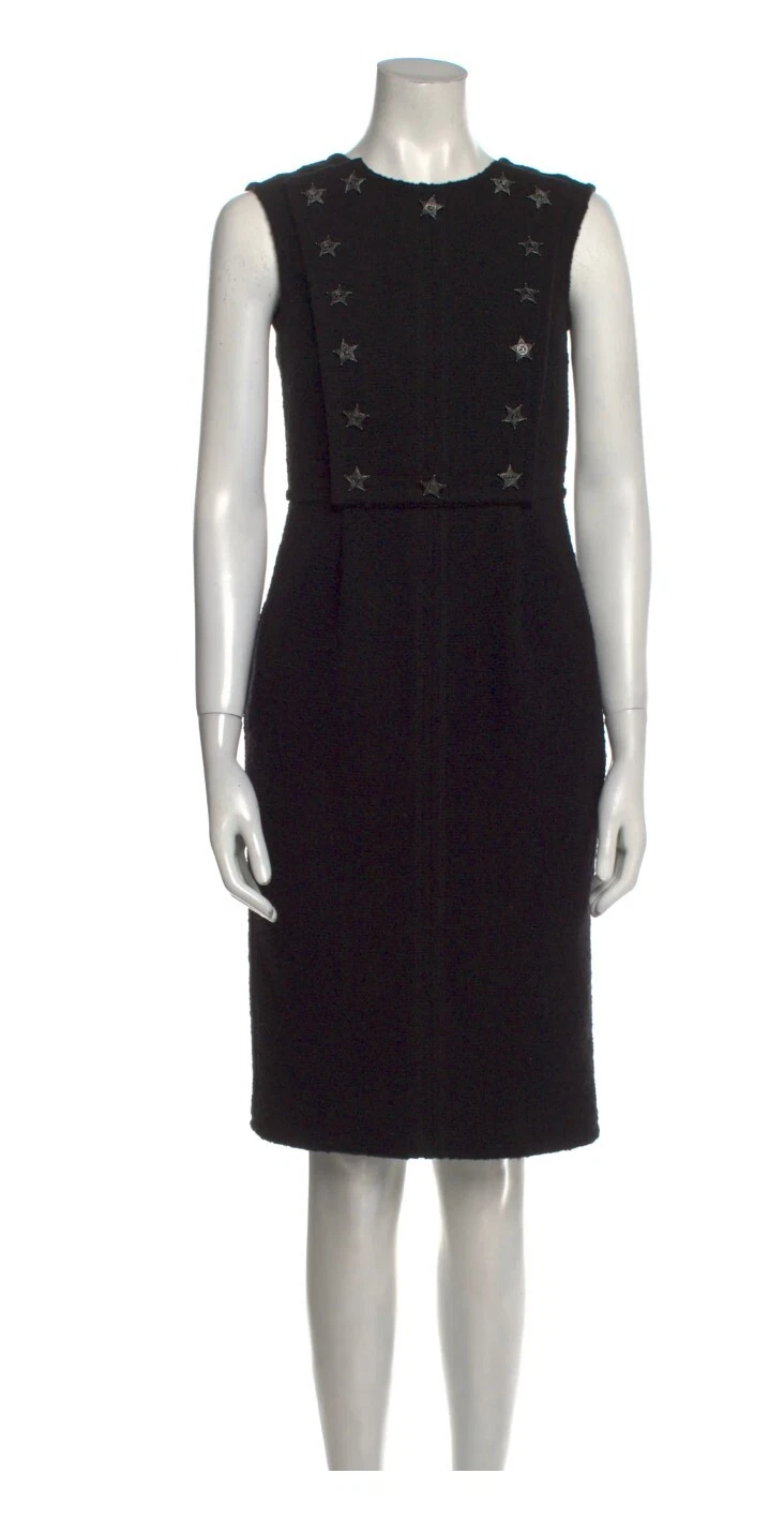 Abito da sceriffo CHANEL 2014 Runway Paris Dallas US 2 FR 34 $8000 USD