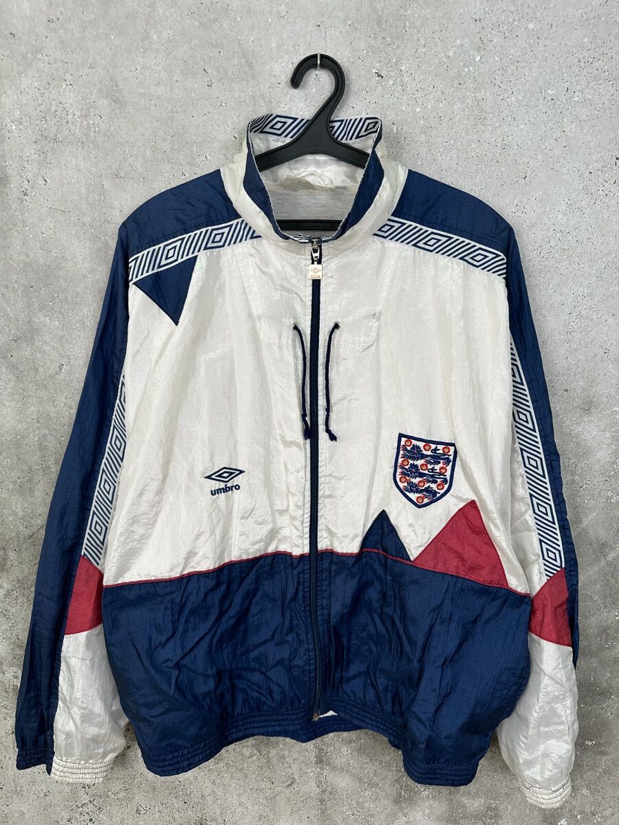 ENGLAND 1990 1992 TRAINING FOOTBALL TRACKSUIT RETRO UMBRO ENGLAND 1990 1992 TRAINING FOOTBALL TRACKSUIT RETRO UMBRO