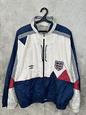 ENGLAND 1990 1992 TRAINING FOOTBALL TRACKSUIT RETRO UMBRO ENGLAND 1990 1992 TRAINING FOOTBALL TRACKSUIT RETRO UMBRO