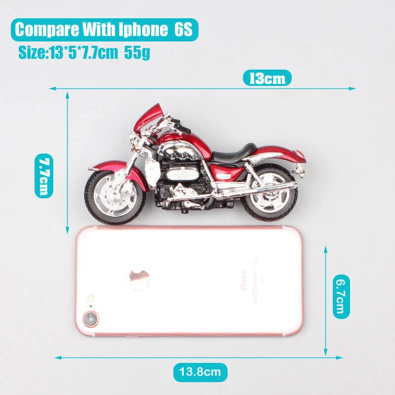 1/18 bburago Triumph Rocket 3 Trident cruiser motorcycle Diecasts model bike Toy - Image 4 of 4