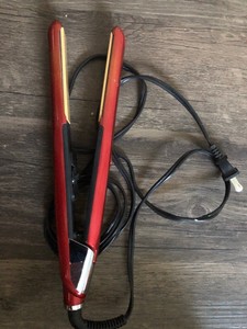 Revlon Perfect Heat 3x Ceramic Tourmaline 1 Straightener Red Rvst2142 Adj Heat Ebay