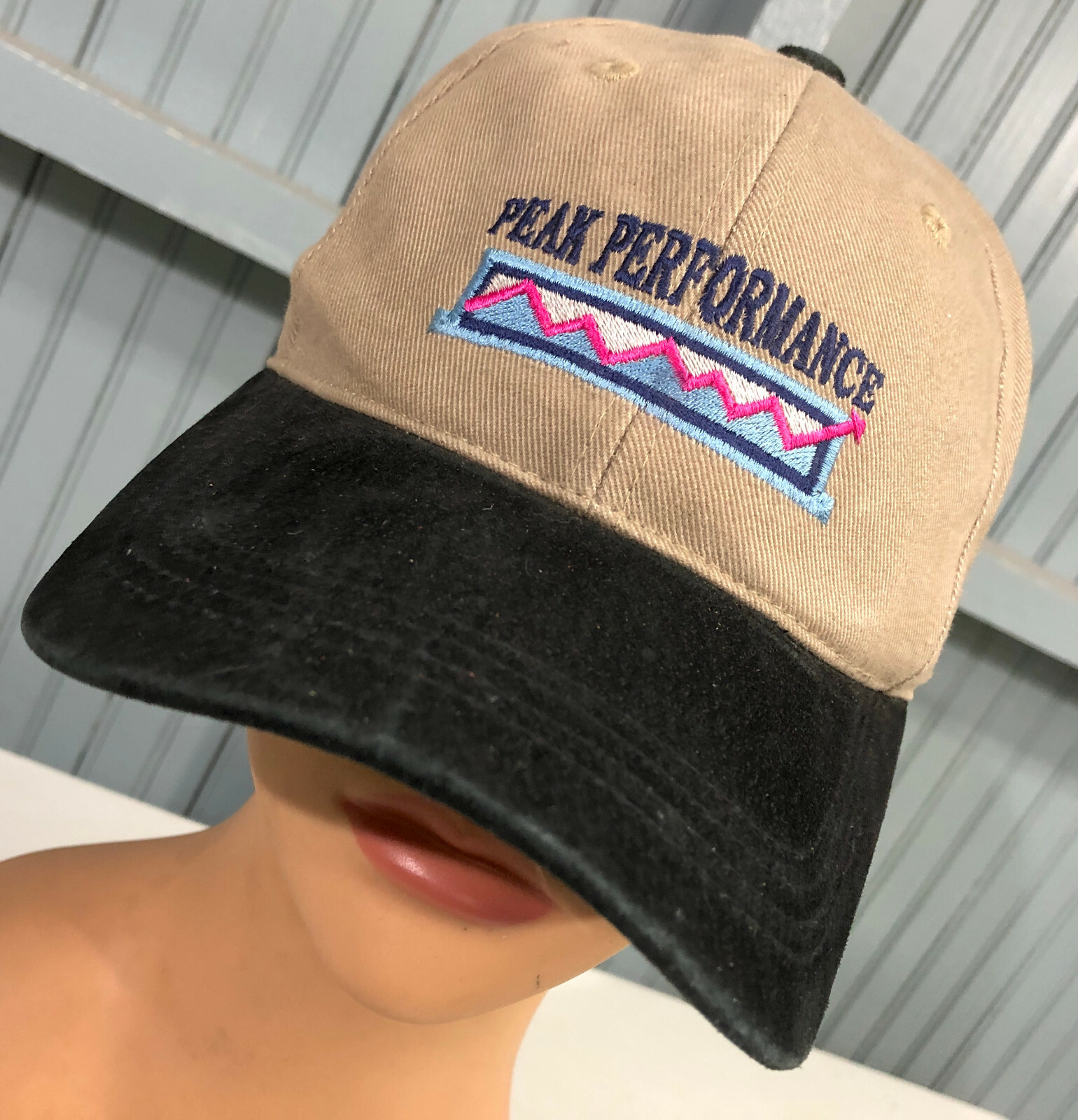 Peak Performance Strapback Baseball Hat Cap - image 1