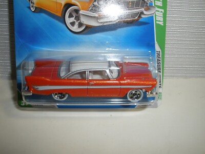 スーパートレジャーハント プリマスフューリー Hot wheels Treasure Hunt 57 Plymouth Fury MIP | eBay