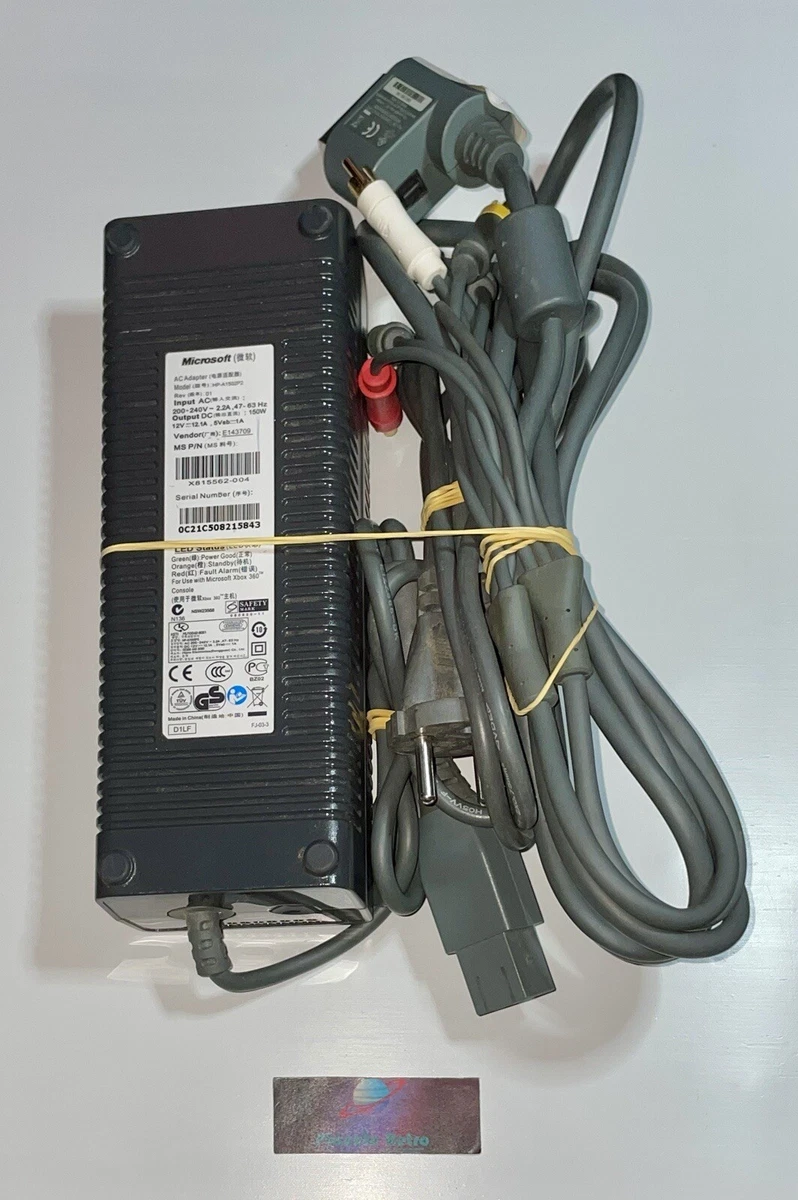 Adaptateur secteur pour Console Xbox 360 Fat, prise US/EU/AU, alimentation électrique, adaptateur de Machine épais pour Console Fat Xbox360, accessoires de réparation 44 Adaptateur secteur pour Console Xbox 360 Fat, prise US/EU/AU, alimentation électrique, adaptateur de Machine épais pour Console Fat Xbox360, accessoires de réparation 44